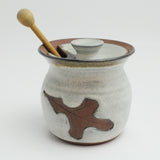 Honey Jar Art Pottery and Lid Main