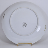 Antique German Serving Plate Back