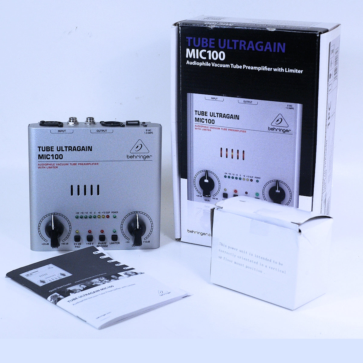 Behringer TUBE ULTRAGAIN MIC100 Preamp – Andtiques