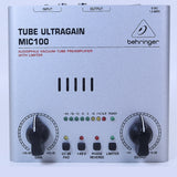 Behringer TUBE ULTRAGAIN MIC100 Preamp  Front