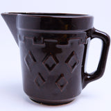 Stoneware Batter Pitcher Vintage 1930's Main