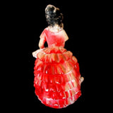 Carnival Chalkware Lady Back