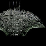 Cut Glass Heavy Crystal Large Basket  Extra Details
