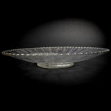 Northwood Peacock on a Fence Plate Iridescent Side View