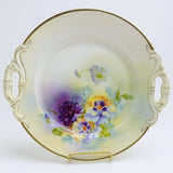 Schwarzburg Floral Plate Open Handled Serving Dish  Main