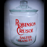 Robinson Cruesoe Counter Display Jar Main Front