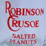Robinson Cruesoe Counter Display Jar Logo Close