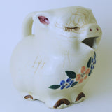 Vintage Shawnee Smiley The Pig Ceramic Pitcher