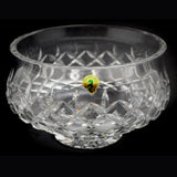 Waterford 7 inch Crystal Footed Bowl Diamond Cut Main