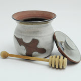 Honey Jar Art Pottery and Lid Separate