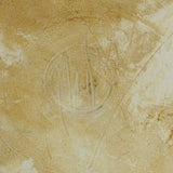 Artisan Art Pottery Pie Dish Blue Makers Mark