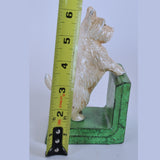 Cast Iron Scotty Dog Scottish Terrier Bookends Height