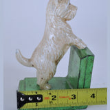 Cast Iron Scotty Dog Scottish Terrier Bookends Length