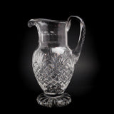 Lead Crystal Serving Pitcher Large and Heavy Main View