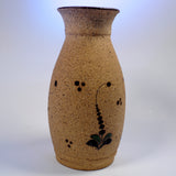 Tonola Stoneware Mexican Art Pottery Vase Back