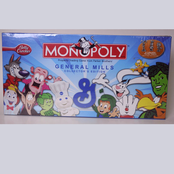 Monopoly General Monopoly Betty Crocker General Foods Edition 2006 Board Game Sealed an ...