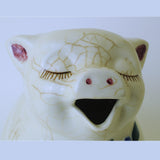 Vintage Shawnee Smiley The Pig Ceramic Pitcher Face