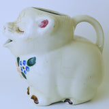 Vintage Shawnee Smiley The Pig Ceramic Pitcher Profile