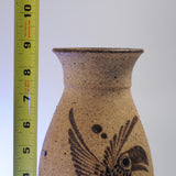 Tonola Stoneware Mexican Art Pottery Vase Height