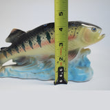 Rainbow Golden Trout Planter Vase Japan Height