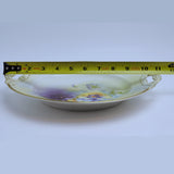 Schwarzburg Floral Plate Open Handled Serving Dish Diameter