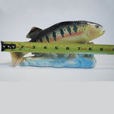 Rainbow Golden Trout Planter Vase Japan Length